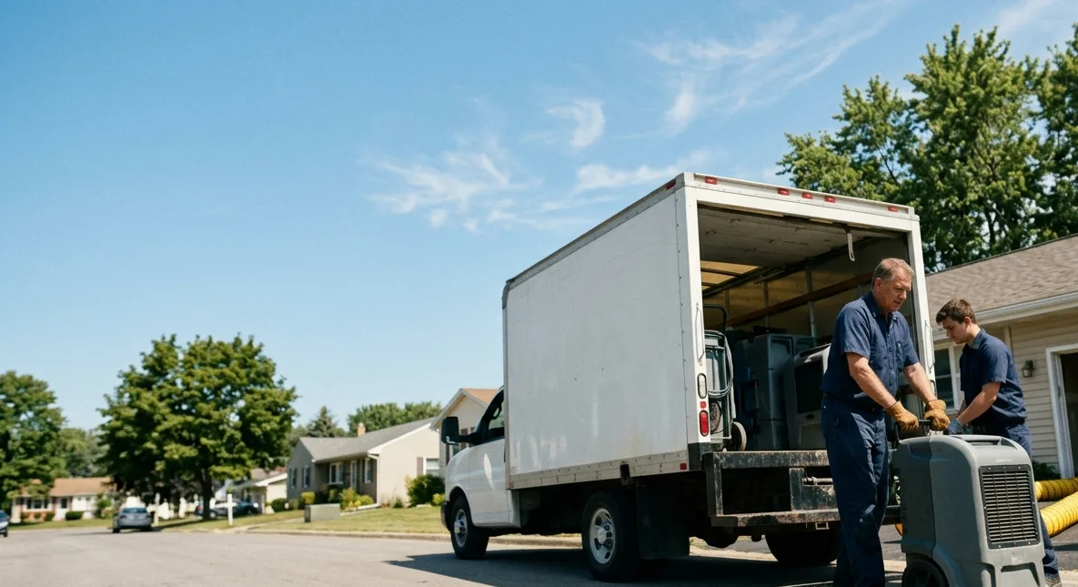 Water Damage Cleanup in Centerburg, OH near me